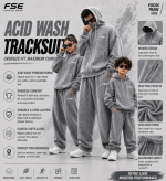 Acid Wash Tracksuit - Image 2